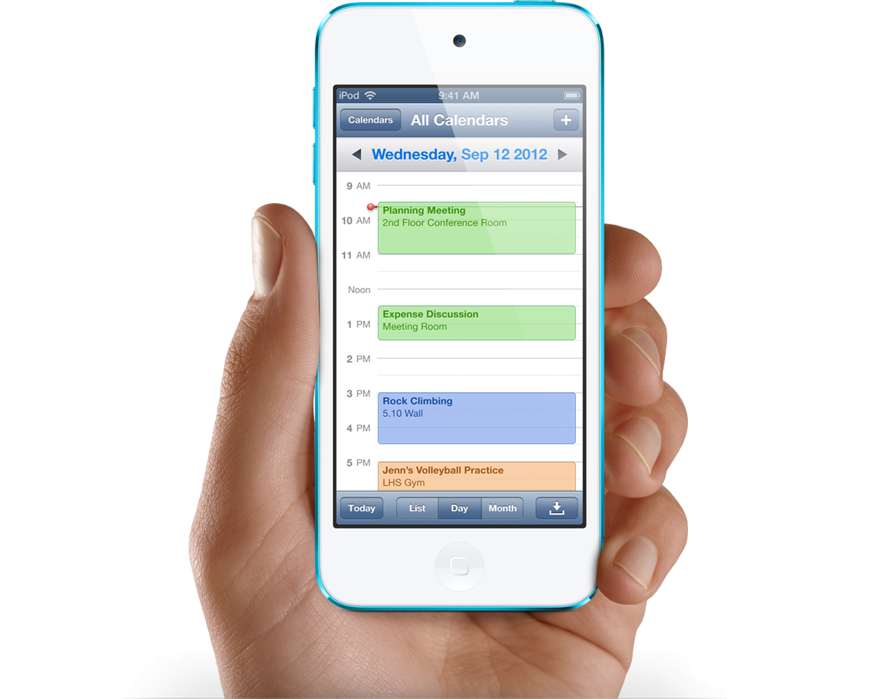 iphone calendar